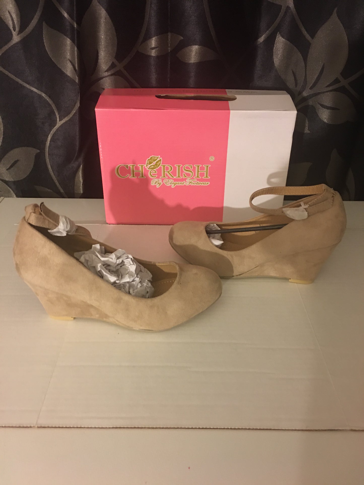 Cherish Amacy Nude Wedges