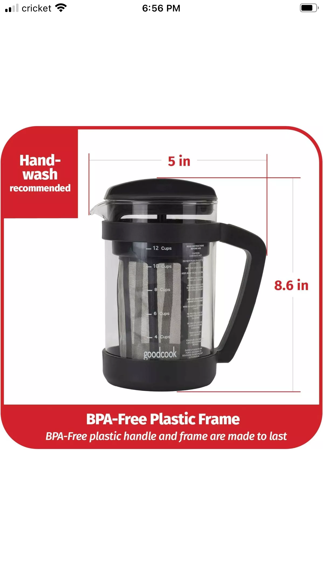 GoodCook Koffee Maker