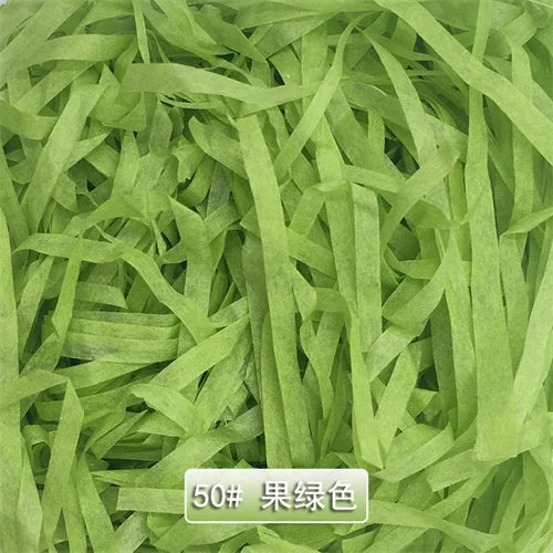 Colorful Shredded Crinkle Lafite Paper