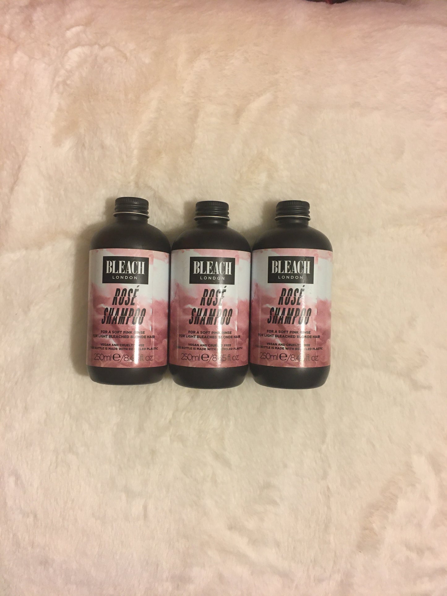 Individually Sold Bleach London Rose shampoo For Light Bleached Blonde Hair