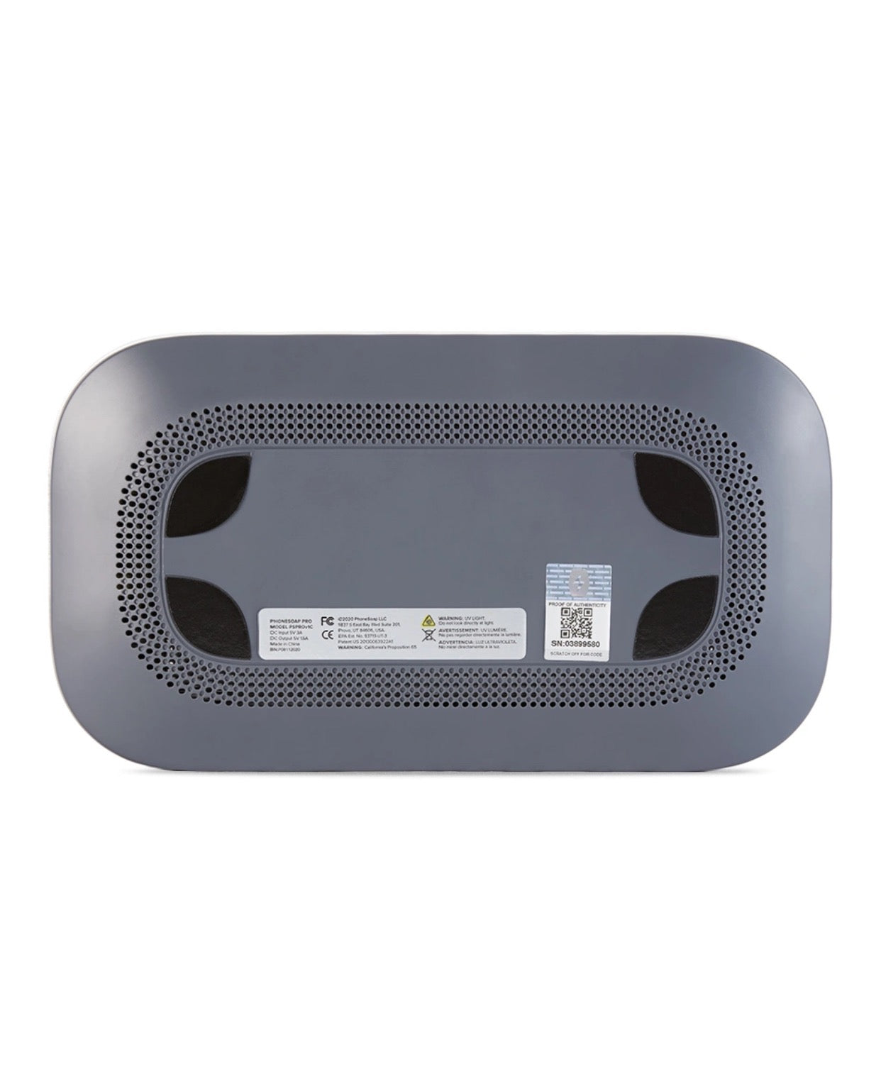 Phone soap sanitizer