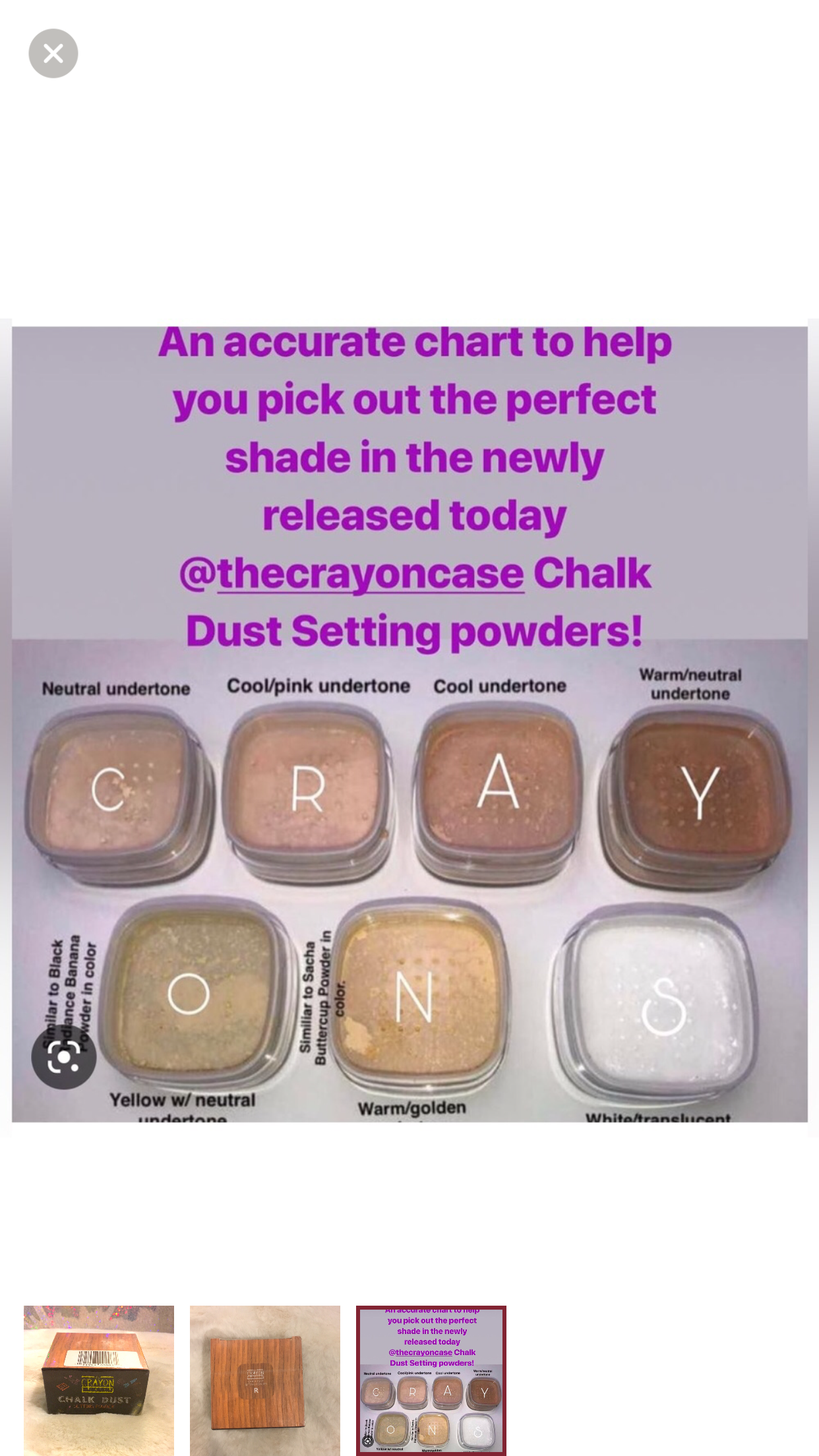 The Crayon Case Setting Powder R