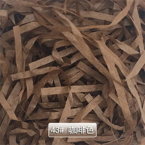 Colorful Shredded Crinkle Lafite Paper