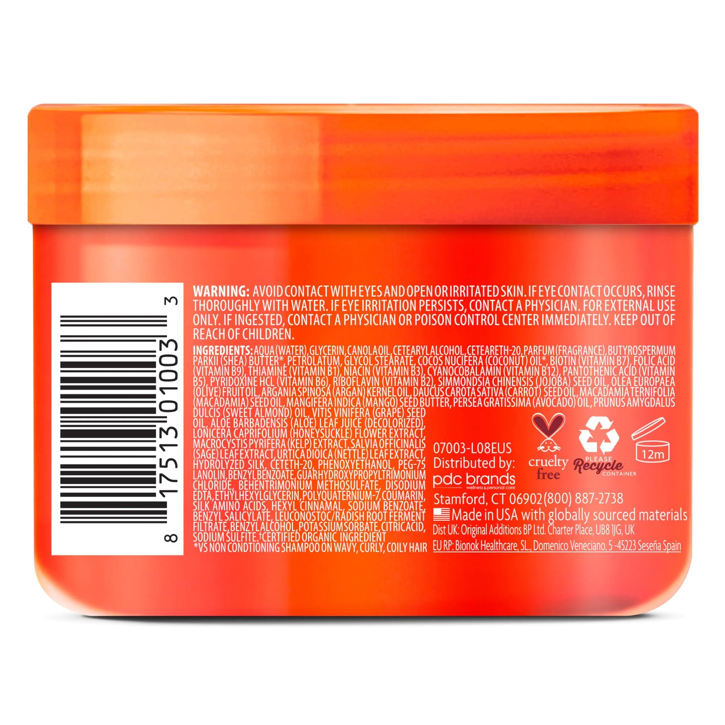Cantu Coconut Curling Cream for Natural Hair with Pure Shea Butter, 12 oz (Pack of 2) 12 Ounce (Pack of 2)