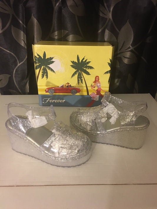 Forever Clear Glitter Jellies