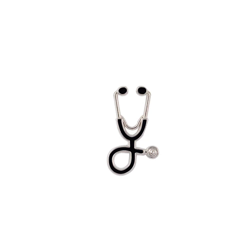 Colorful Brooches Doctor Nurse Stethoscope