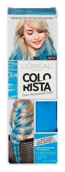 L’Oréal Colo Rista Semi-Permanent Color Turquoise 650