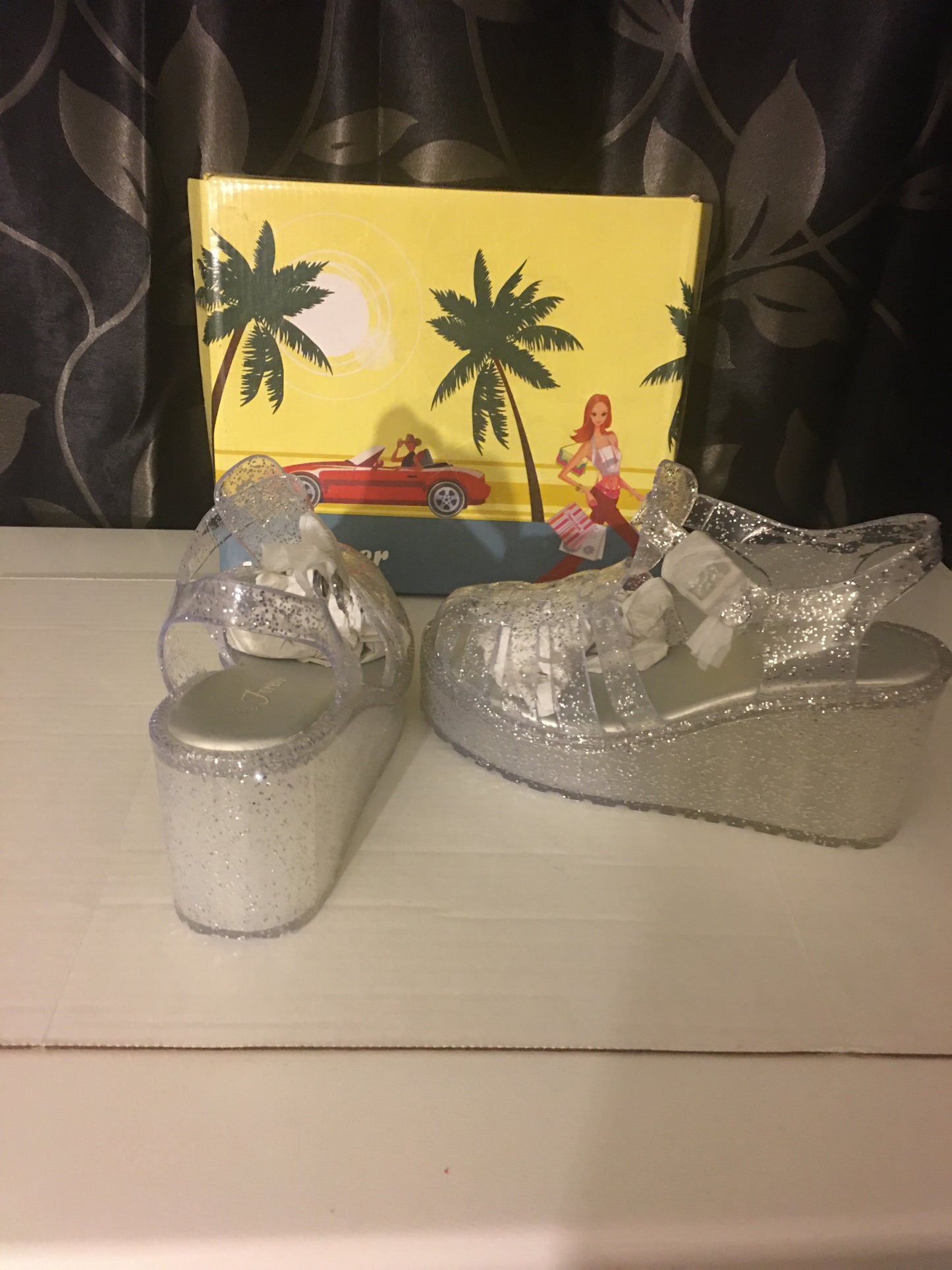 Forever Clear Glitter Jellies