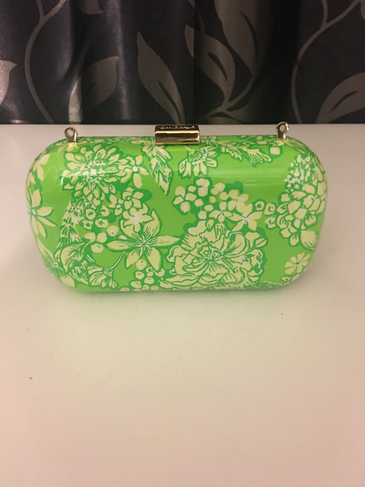 Lilly Pulitzer GWP Handbag Clutch Hard Shell