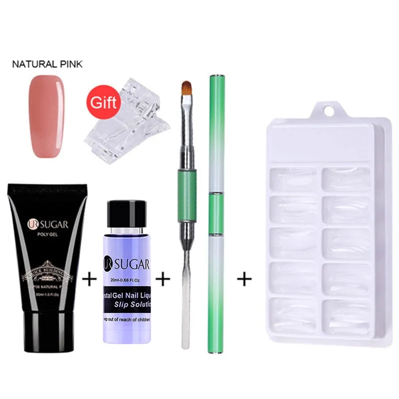 PolyGel Nail Kit-1pc gel brush