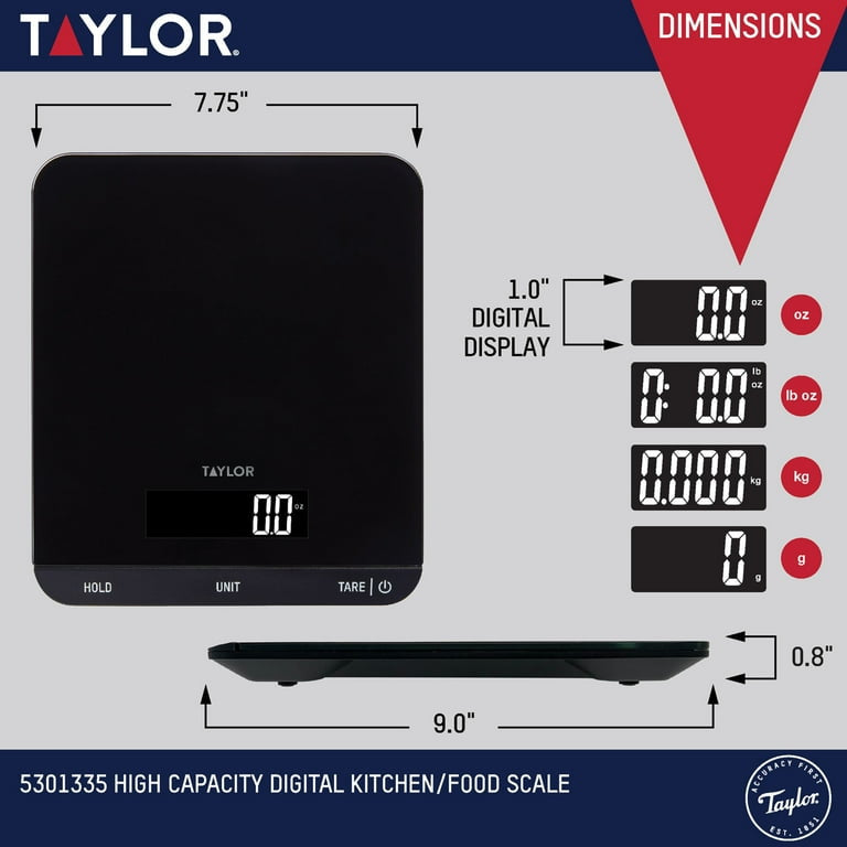Taylor High Capacity Kitchen Scale