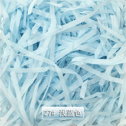 Colorful Shredded Crinkle Lafite Paper
