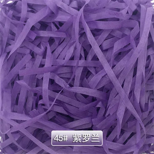 Colorful Shredded Crinkle Lafite Paper