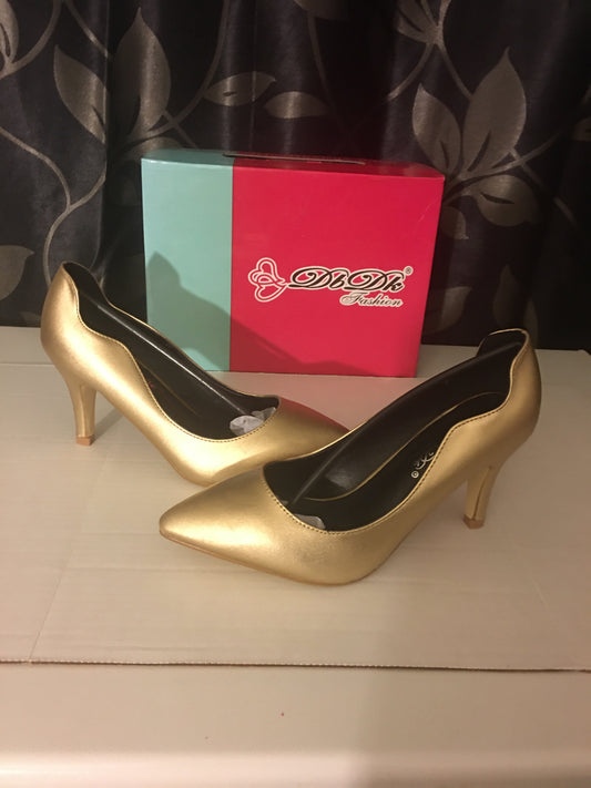 DbDk Gold Heels