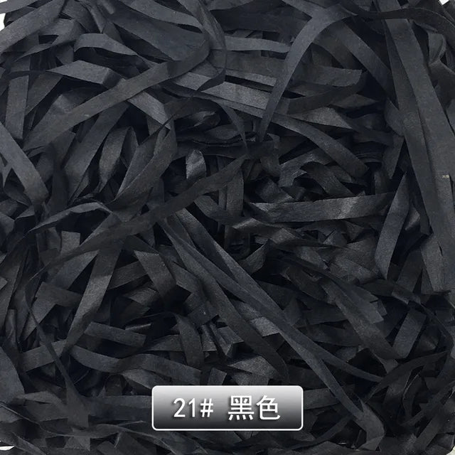 Colorful Shredded Crinkle Lafite Paper