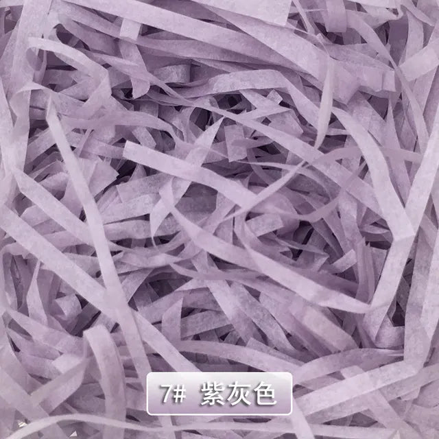 Colorful Shredded Crinkle Lafite Paper