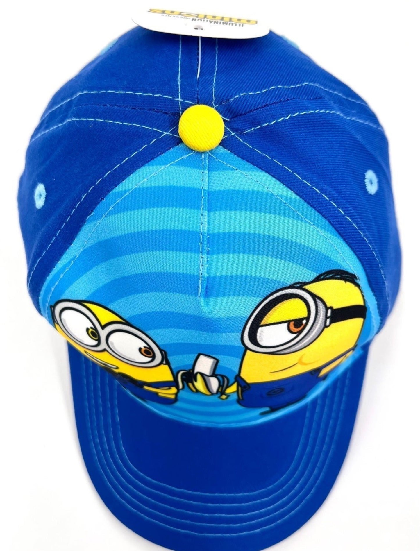 New llumination Presents Minions Baseball Cap Child Size Hat Adjustable