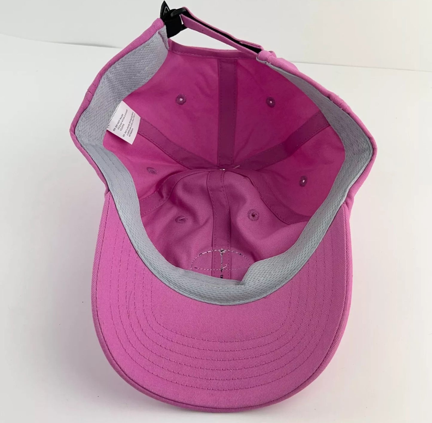 PGA Tour Course Essentials Pink Classic Cap w/ Floral Patch Golf Hat Adjustable