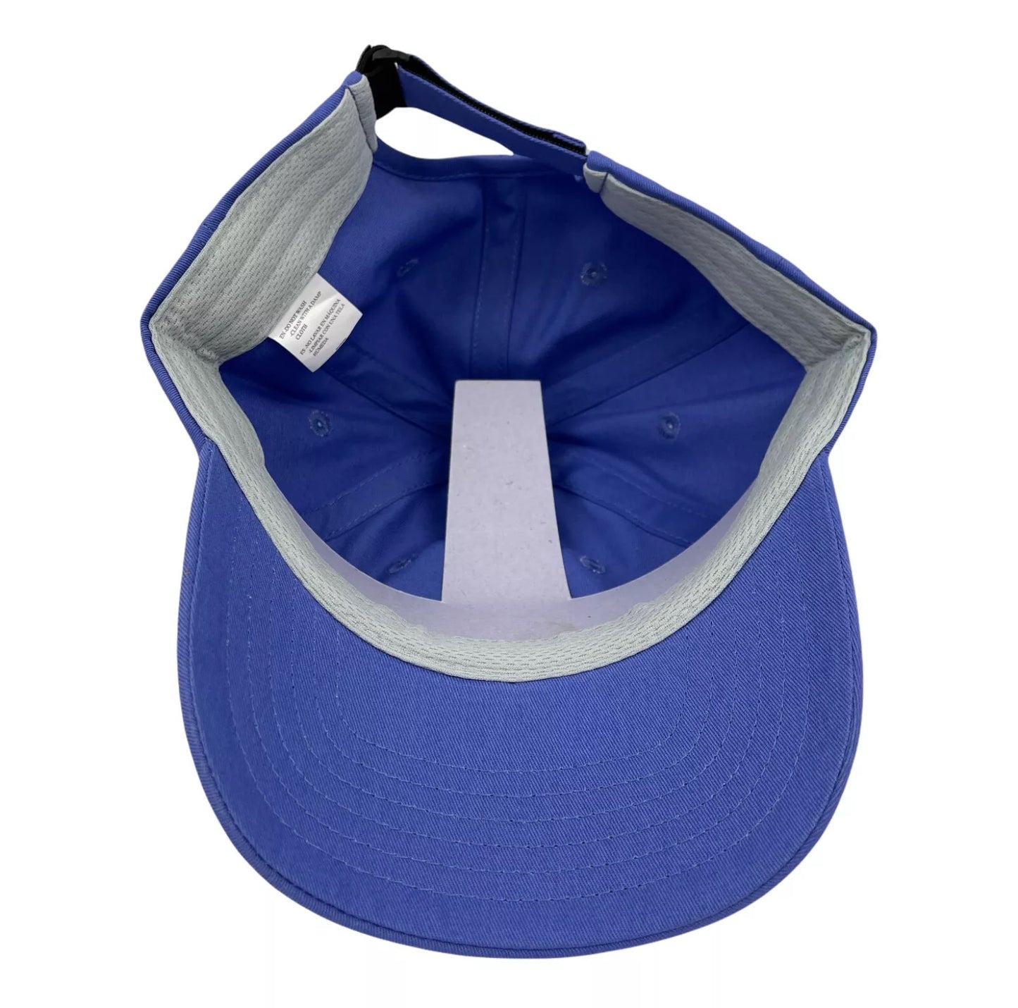 PGA Tour Course Essentials Light Blue Classic Cap w/ Floral Patch Golf Hat Adjustable