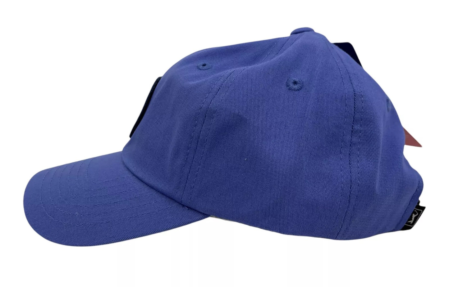 PGA Tour Course Essentials Light Blue Classic Cap w/ Floral Patch Golf Hat Adjustable