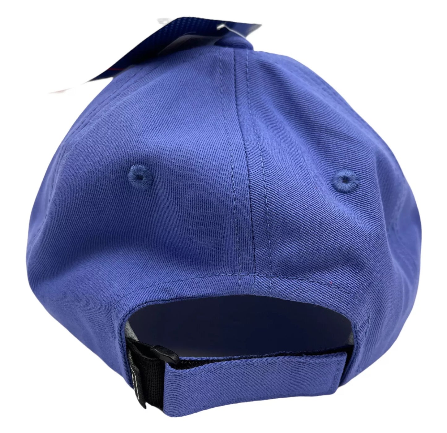 PGA Tour Course Essentials Light Blue Classic Cap w/ Floral Patch Golf Hat Adjustable