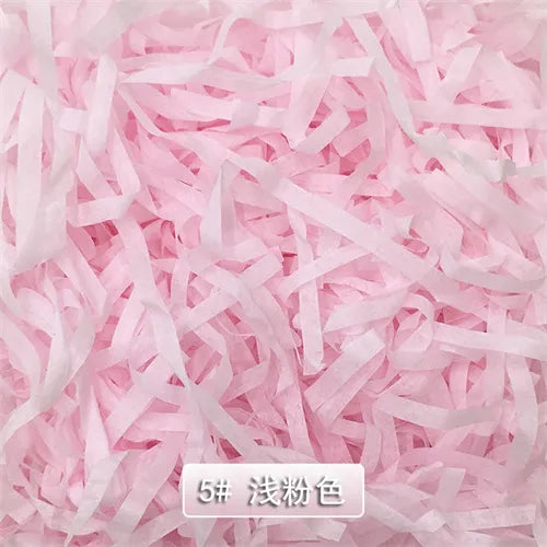 Colorful Shredded Crinkle Lafite Paper