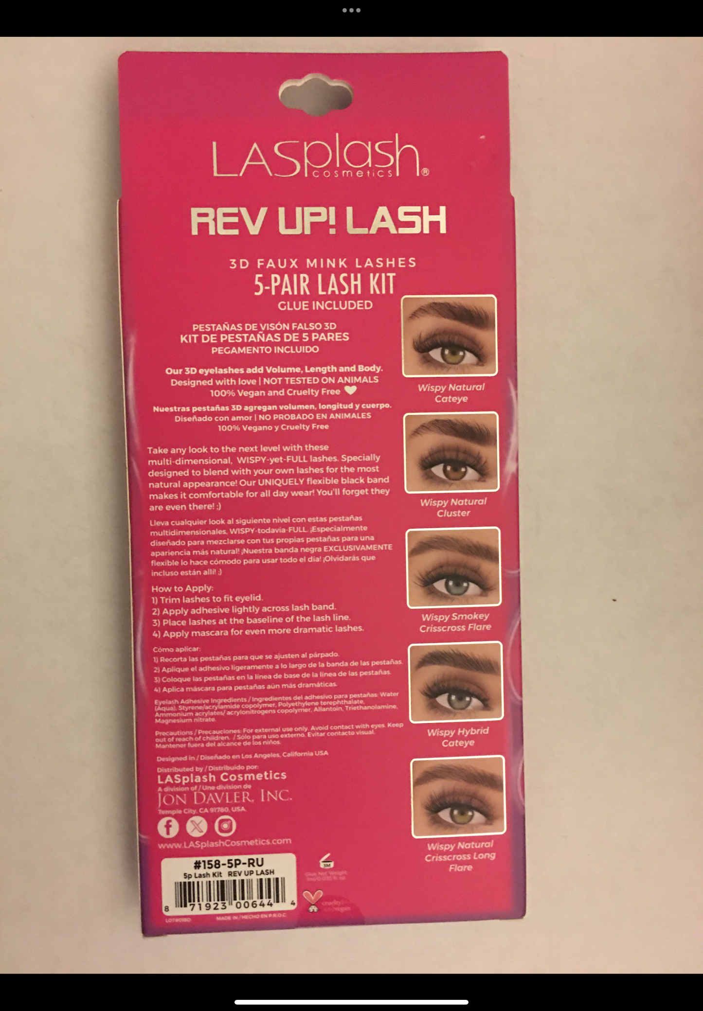 LASplash Cosmetics Rev Up Lashes