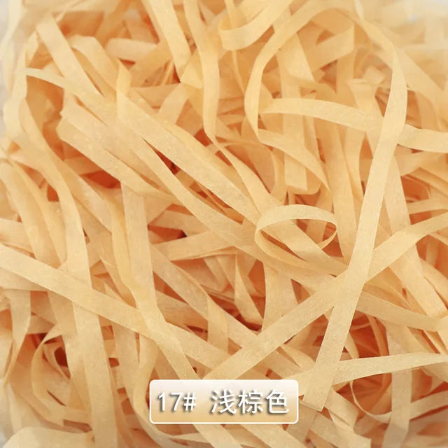 Colorful Shredded Crinkle Lafite Paper