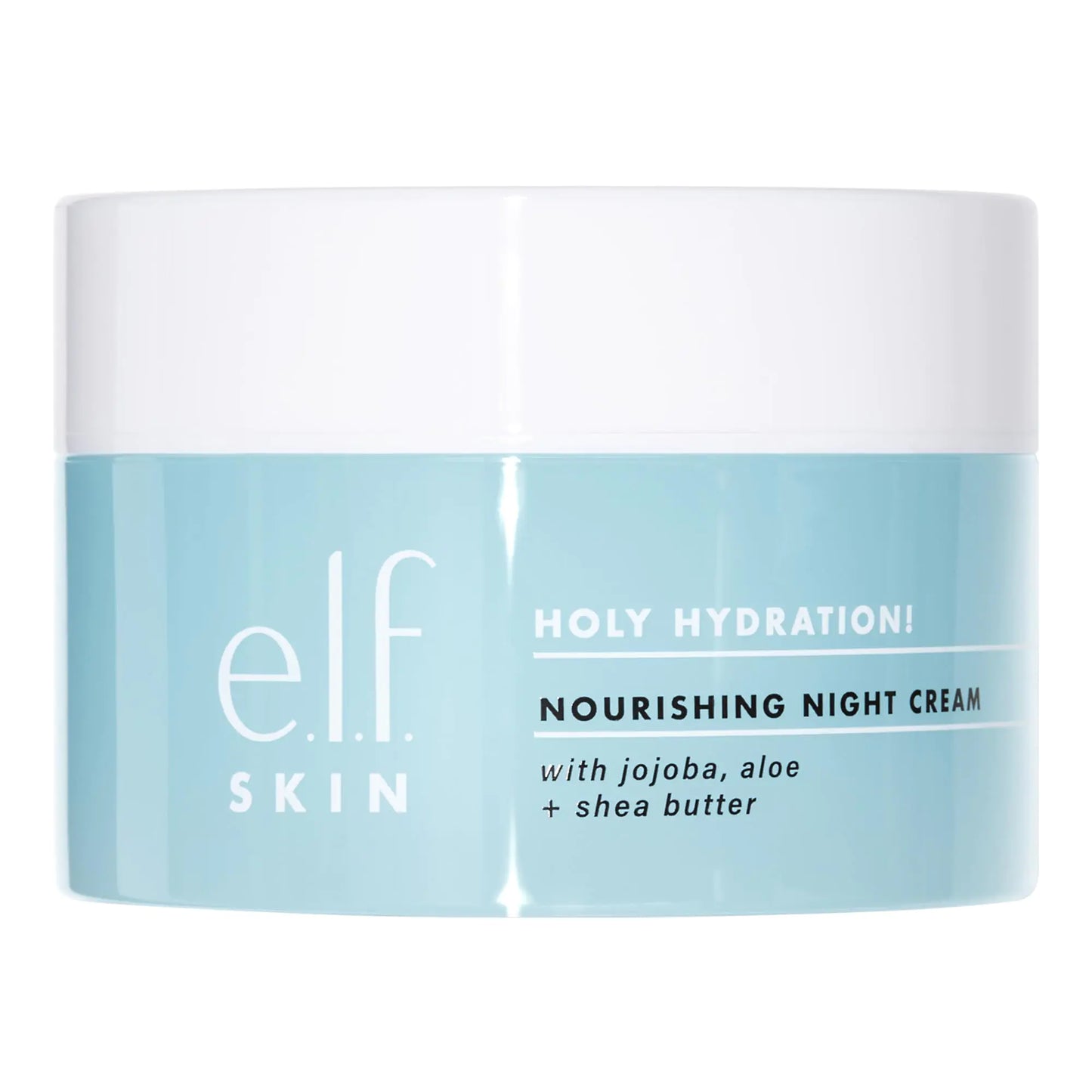 e.l.f. SKIN Holy Hydration! Nourishing Night Cream, Ultra-Hydrating Moisturizer, Infused with Shea Butter, Soothes Skin, 1.76 Oz (Packaging May Vary) 1.76 Ounce (Pack of 1)