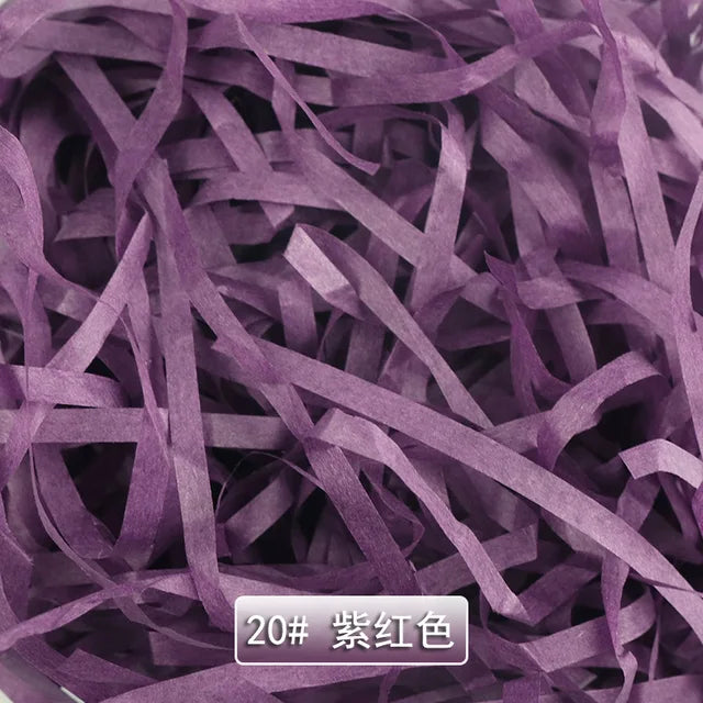 Colorful Shredded Crinkle Lafite Paper