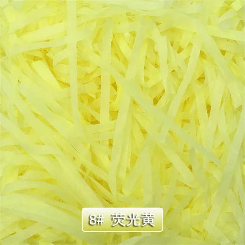 Colorful Shredded Crinkle Lafite Paper