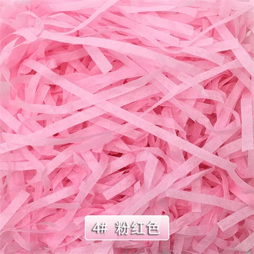 Colorful Shredded Crinkle Lafite Paper