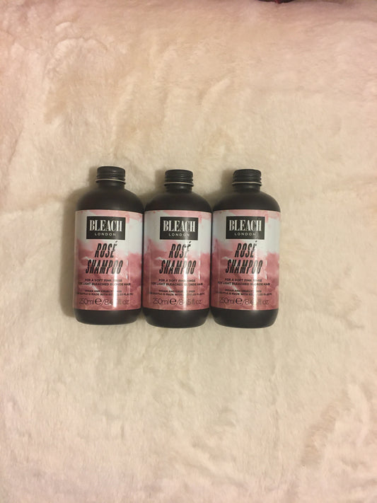 Individually Sold Bleach London Rose shampoo For Light Bleached Blonde Hair