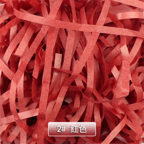 Colorful Shredded Crinkle Lafite Paper