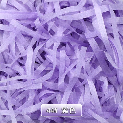 Colorful Shredded Crinkle Lafite Paper