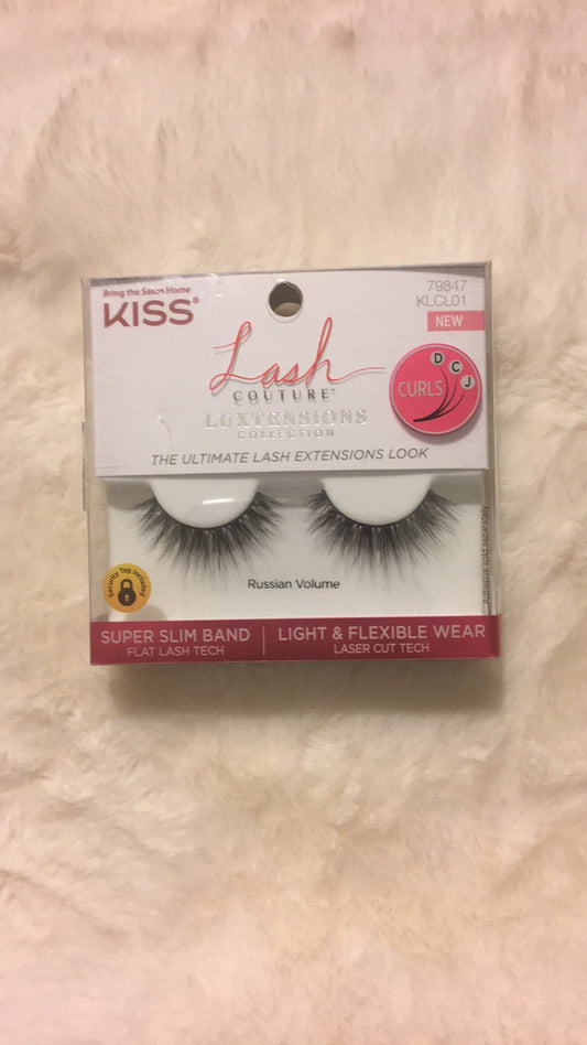 Kiss Lash Couture Russian Volume Lashes Adhesive sold separately